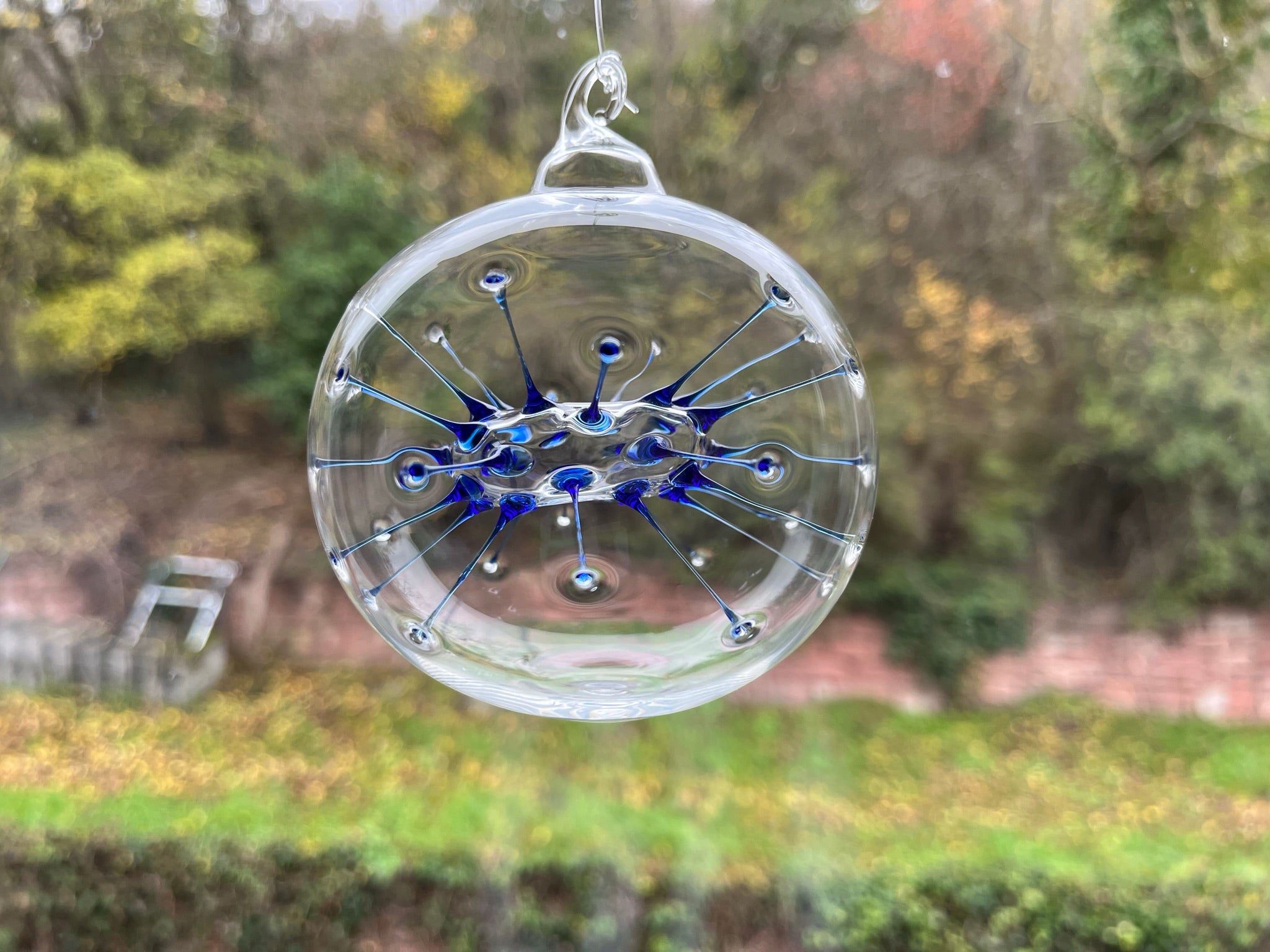 Witch Ball / Schutzkugel / Glas-Ornament