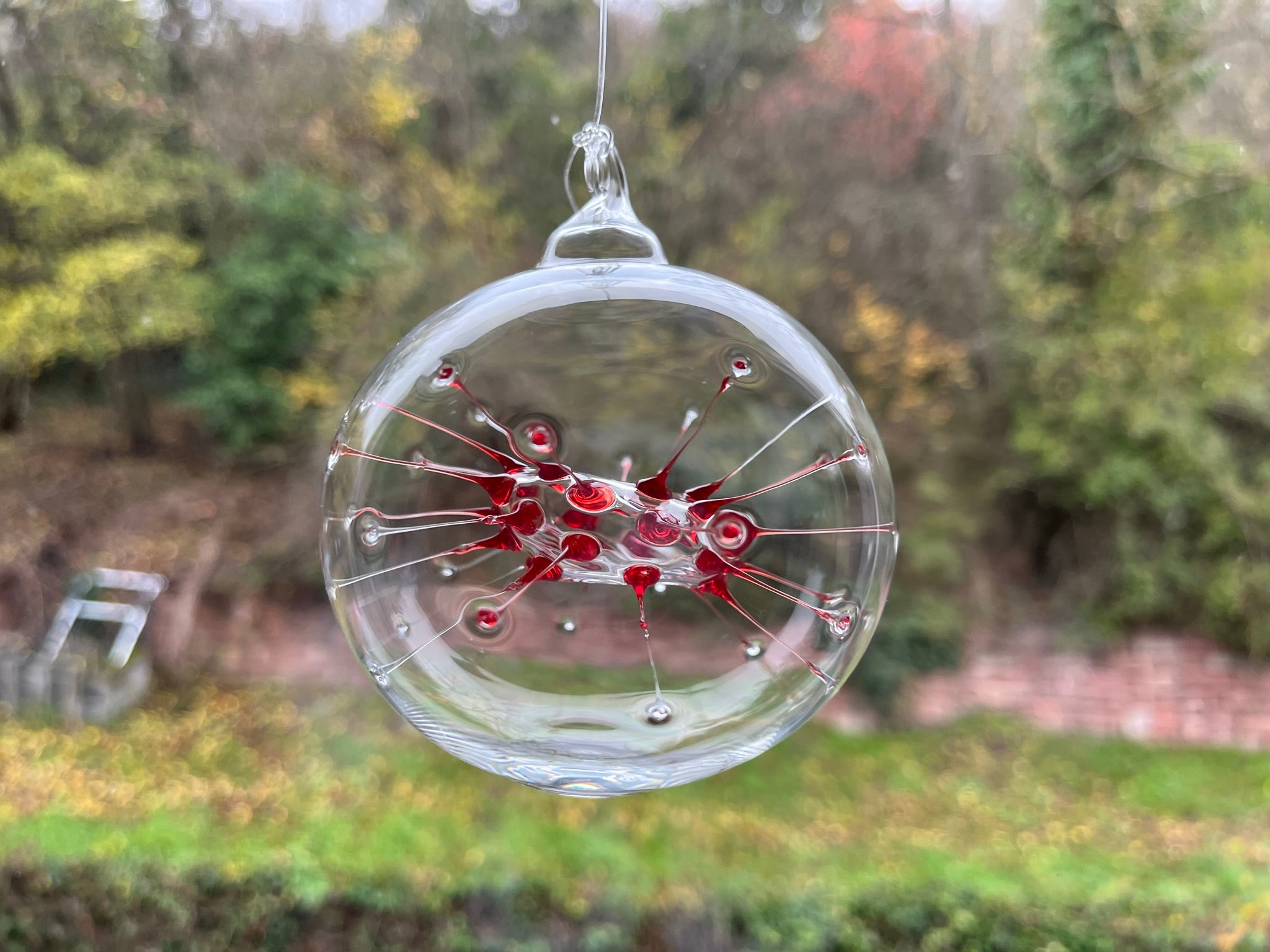 Witch Ball / Schutzkugel / Glas-Ornament