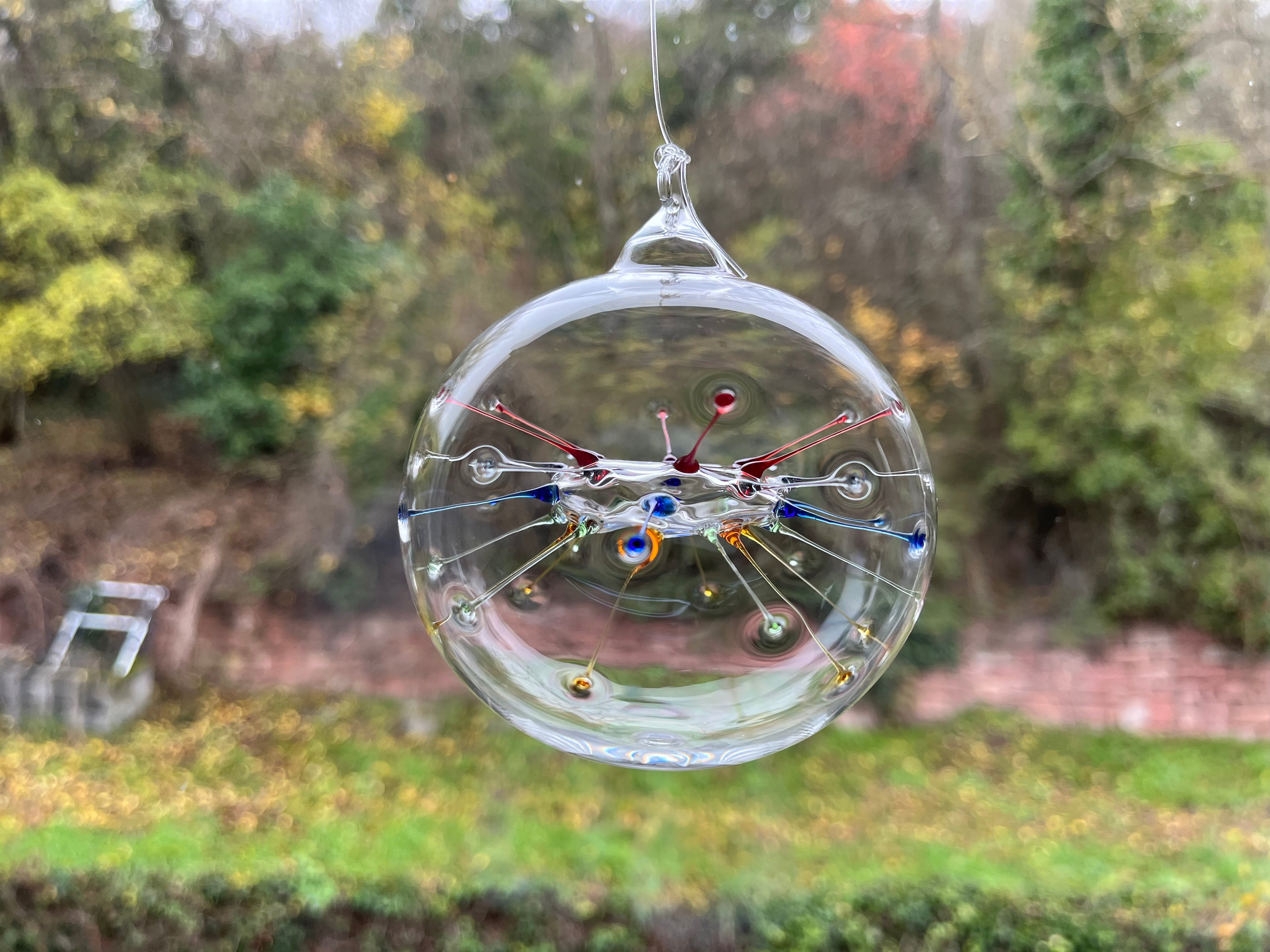 Witch Ball / Schutzkugel / Glas-Ornament - SchradeGlas