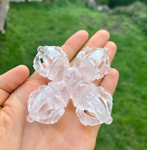 Crystal Dorje Vajra - SchradeGlas
