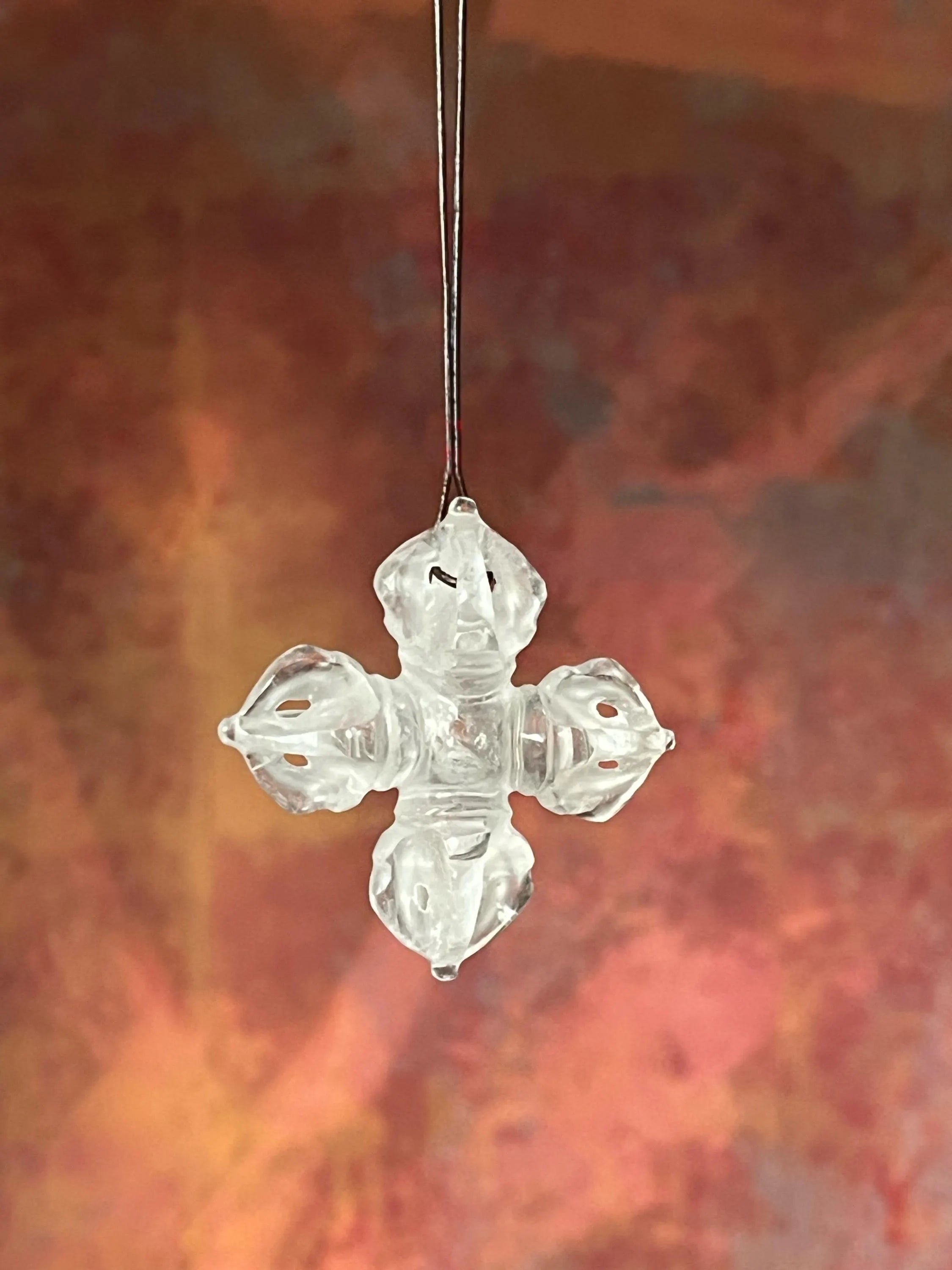 Crystal Dorje Vajra Chain - SchradeGlas