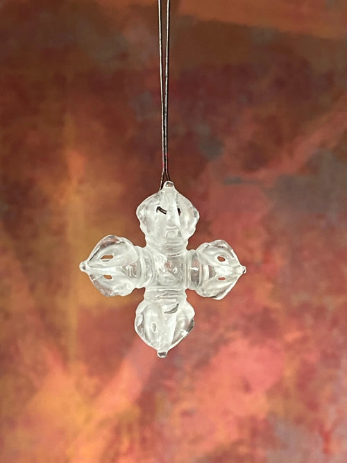 Crystal Dorje Vajra Chain - SchradeGlas